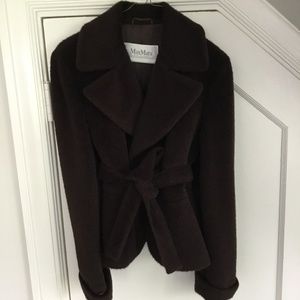 MaxMara Alpaca and Wool Jacket